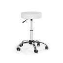 BANQUETA MOCHO SEM ENCOSTO COM REGULAGEM DE ALTURA - BRANCO