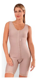 Modelador meia coxa de Alca Regata aberto Modelle Skin - Chocolate