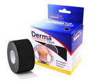 Bandagem funcional elástica 5cm x 5 m - Dermatape - Preta...