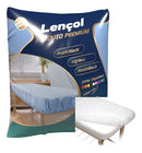 Lençol em TNT 20gm com Elástico 220x110cm 10un Protdesc
