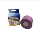 Bandagem funcional elástica 5cm x 5 m - Dermatape - Lilás...