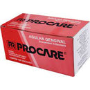 Agulha gengival c/100 unid Procare - 27G longa...