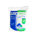 Compressa de gaze 7,5 x 7,5cm  9 fios c/500 unid Ultracotton