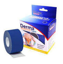 Bandagem funcional elástica 5cm x 5 m - Dermatape - Azul...