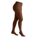 Meia Calça 862 20-30mmHg Select Comfort Natural Escura Ponteira Fechada Sigvaris