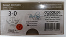 Categut Cromado 3-0 ag 3/8 cil 3,0-75cm cx c/24 unid Bioline