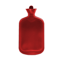 Bolsa para Água Quente 1 Litro - Cor Vermelha Mebuki