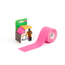 Bandagem elástica adesiva ( tape ) 5m x 5cm Tmax - Rosa...
